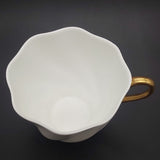 Coalport - White, Swirl - Cup