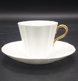 Wedgwood - White, Ribbed, Y969 - Duo