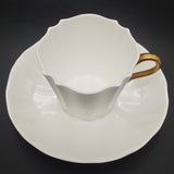 Wedgwood - White, Ribbed, Y969 - Duo