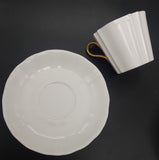 Wedgwood - White, Ribbed, Y969 - Duo