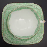 Paragon - Green and White Flowers - Trio