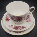 Queen Anne - Maroon and Pink Roses, 8641 - Trio