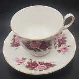 Queen Anne - Maroon and Pink Roses, 8641 - Duo