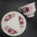 Queen Anne - Maroon and Pink Roses, 8641 - Duo