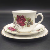 James Kent - White and Maroon Roses - Trio