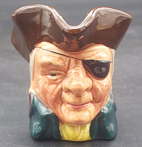 Sterling Character Jug - Captain Patch