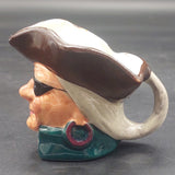 Sterling Character Jug - Captain Patch