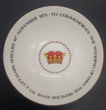 Queen Anne - Royal Commemorative Ware, Princess Anne's Wedding - Bowl