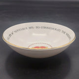 Queen Anne - Royal Commemorative Ware, Princess Anne's Wedding - Bowl
