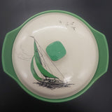 Palissy - Regatta, Green - Lidded Serving Dish