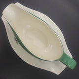 Palissy - Regatta, Green - Gravy Boat and Underplate
