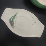 Palissy - Regatta, Green - Gravy Boat and Underplate