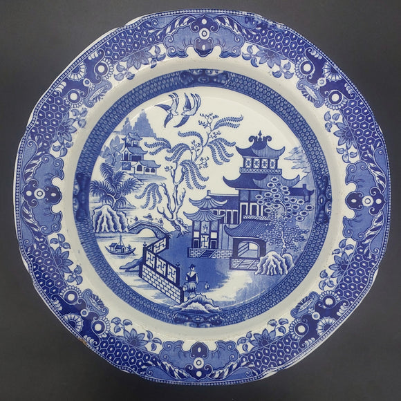 Burleigh - Willow - Rimmed Soup Bowl A/F