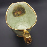 Baron China Staffs - Fruit on Mottled Green - Milk Jug