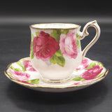 Royal Albert - Old English Rose 4571 - Demitasse Duo