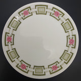 Susie Cooper - Pink Flowers and Green Squares - Trio