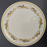 Susie Cooper - Brown and Grey Acanthus Leaves - Side Plate