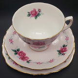 Colclough - Pink Roses on Pink, 8241 - Trio