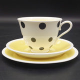 Roslyn - Polka Dots, Black - Trio