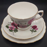 Queen Anne - Pink and Maroon Flowers, 8305 - Trio
