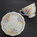 Royal Albert - Blue, Pink and Yellow Flowers - Trio