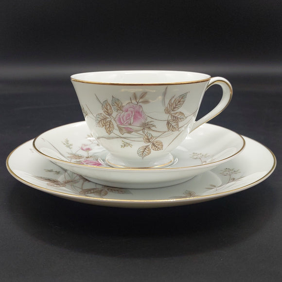 Noritake - Luise, 5763 - Pink Roses - Trio