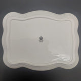 English-made - Pink and Maroon Roses - Rectangular Tray