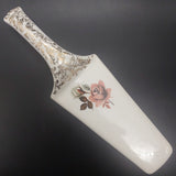 Lord Nelson - Brown and White Roses - Pavlova/Cake Plate and Server