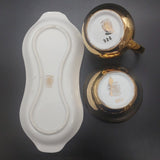 Westminster - 22 Carat Gold - Milk Jug and Sugar Bowl on Tray