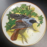 Franklin Porcelain - Songbirds of the World: Redstart - Miniature Plate