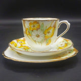 Royal Albert - Petunia, Yellow and Green - Trio