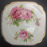 Royal Albert - American Beauty - Trio, Countess Cup, Square Side