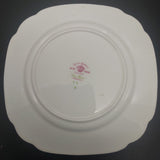 Royal Albert - Tea Rose - Trio, Malvern Cup, Square Side Plate