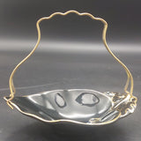 Simpsons Solian Ware - Black - Leaf-shaped Dish with Handle