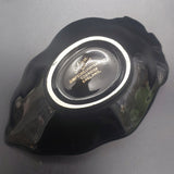 Simpsons Solian Ware - Black - Leaf-shaped Dish with Handle
