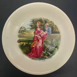 Crown Lynn, Ascot - Courting Couples - Condiment/Trinket Dish