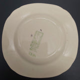 Hollinshead & Kirkham - Blue Centre, Flowers and Filigree Band - Small Plate