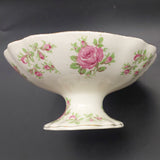 James Kent - Pink Roses, 3084 - Pedestal Bowl