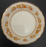 Swinnertons - Orange and White Flowers - Fruit/Dessert Bowl