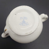 Blue Waters - April, Violets - Miniature Teapot