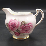 Colclough - Pink Roses on Pink, 8178 - Milk Jug