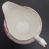 Colclough - Pink Roses on Pink, 8178 - Milk Jug