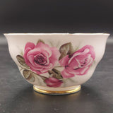 Colclough - Pink Roses on Pink, 8178 - Sugar Bowl