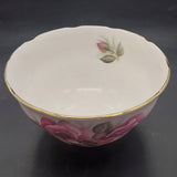 Colclough - Pink Roses on Pink, 8178 - Sugar Bowl