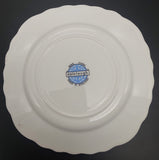 Colclough - Colourful Flowers on White, 6857 - Trio