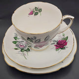 Duchess - Maroon and White Roses - Trio