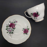 Duchess - Maroon and White Roses - Trio