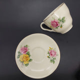 Lord Nelson - Yellow and Pink Roses - Breakfast Duo