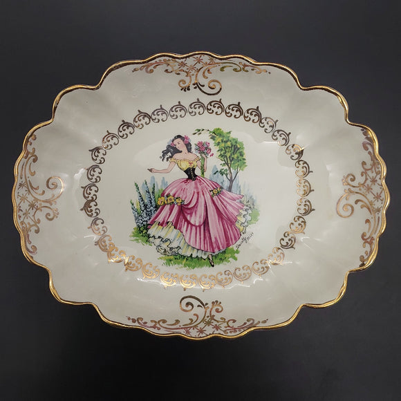 James Kent - Dainty Miss - Oval Dish
