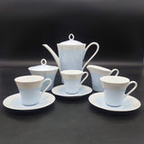 Zeh Scherzer - Blue with Grey Spots - Coffee Set